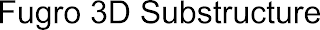 FUGRO 3D SUBSTRUCTURE