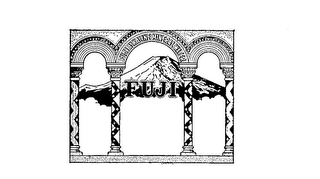 FUJI FUJI ALKALINE MINERAL WATER logo