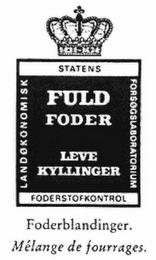 FULD FODER LEVE KYLLINGER STATENS FODERSTOFKONTROL logo