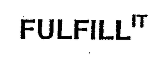 FULFILL IT logo