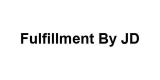 FULFILLMENT BY JD logo