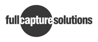 FULL CAPTURE SOLUTIONS logo