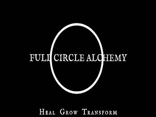 FULL CIRCLE ALCHEMY HEAL GROW TRANSFORM logo