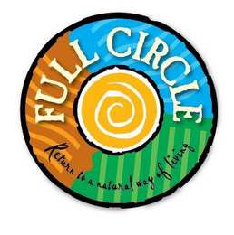 FULL CIRCLE RETURN TO A NATURAL WAY OF LIVING logo