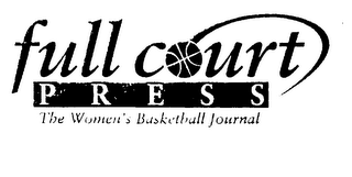 FULL COURT PRESS THE WOMEN'S BASKETBALL JOURNAL logo