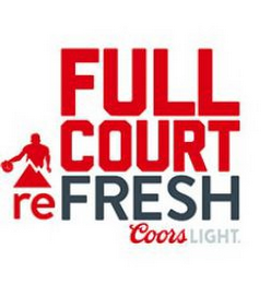 FULL COURT REFRESH COORS LIGHT logo