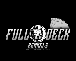 FULL DECK KENNELS THE GRIND NEVER STOPS logo