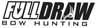 FULL DRAW BOW HUNTING logo