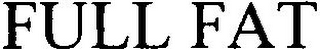 FULL FAT logo