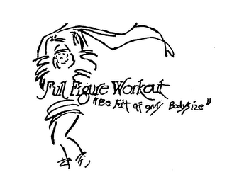 FULL FIGURE WORKOUT "BE FIT AT ANY BODYSIZE" logo
