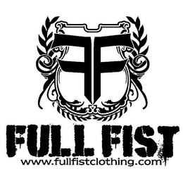 FULL FIST FF WWW.FULLFISTCLOTHING.COM logo