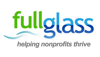 FULL GLASS HELPING NONPROFITS THRIVE logo