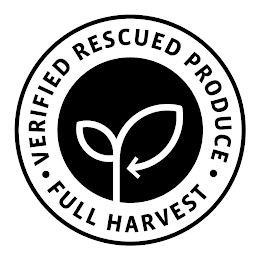 FULL HARVEST · VERIFIED RESCUED PRODUCE · logo