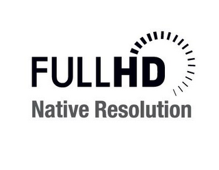 FULL HD NATIVE RESOLUTION logo
