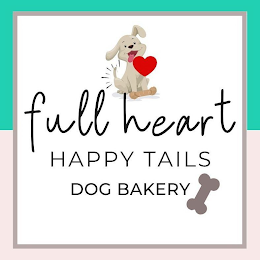 FULL HEART HAPPY TAILS DOG BAKERY logo