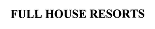FULL HOUSE RESORTS logo