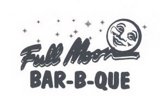 FULL MOON BAR-B-QUE logo