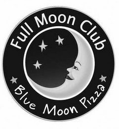 FULL MOON CLUB BLUE MOON PIZZA logo