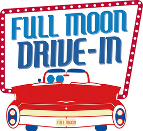 FULL MOON DRIVE-IN FULL MOON logo