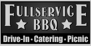 FULL SERVICE BBQ DRIVE-IN CATERING PICNIC logo