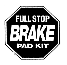 FULL STOP BRAKE PAD KIT logo