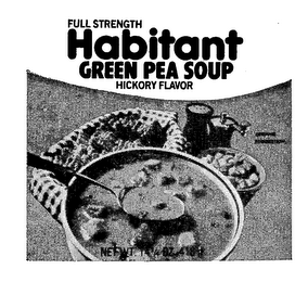 FULL STRENGTH HABITANT GREEN PEA SOUP HICKORY FLAVOR logo