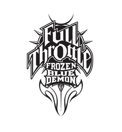 FULL THROTTLE FROZEN BLUE DEMON logo