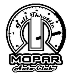 FULL THROTTLE MOPAR AUTO CLUB logo