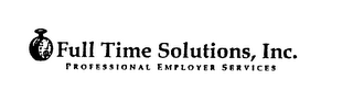 FULL TIME SOLUTIONS, INC. PROFESSIONAL EMPLOYER SERVICES logo