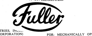 FULLER logo