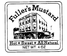 FULLER'S MUSTARD HOT SWEET ALL NATURAL logo