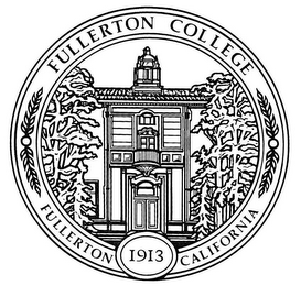 FULLERTON COLLEGE FULLERTON CALIFORNIA 1913 logo