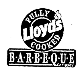 FULLY LLOYDS' COOKED BARBEQUE COMPANY logo
