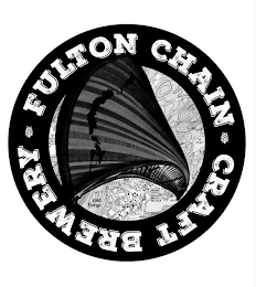 FULTON CHAIN CRAFT BREWERY OLD FORGE logo
