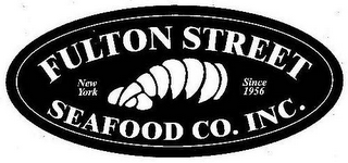 FULTON STREET SEAFOOD CO. INC. NEW YORKSINCE 1956 logo