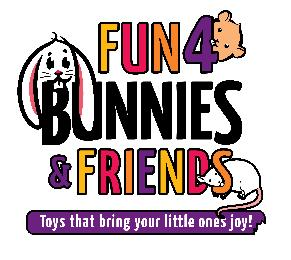 FUN 4 BUNNIES & FRIENDS TOYS THAT BRING YOUR LITTLE ONES JOY! logo