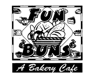 FUN BUNS A BAKERY CAFE logo