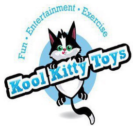 FUN · ENTERTAINMENT · EXERCISE KOOL KITTY TOYS logo