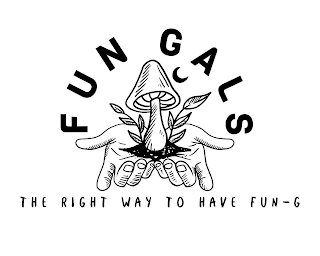 FUN GALS THE RIGHT WAY TO HAVE FUN-G logo