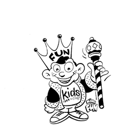 FUN KIDS VILLAGE KING FUN logo