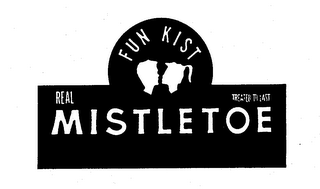 FUN KIST MISTLETOE REAL TREATED TO LAST logo