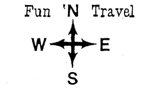 FUN 'N TRAVEL W E S N logo