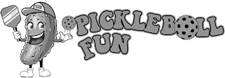 FUN PICKLEBALL FUN logo