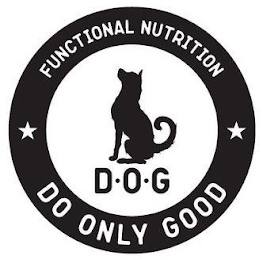FUNCTIONAL NUTRITION D·O·G DO ONLY GOOD logo