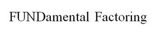 FUNDAMENTAL FACTORING logo