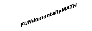 FUNDAMENTALLYMATH logo