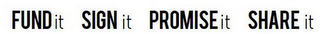FUNDIT SIGNIT PROMISEIT SHAREIT logo