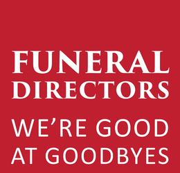 FUNERAL DIRECTORS WE'RE GOOD AT GOODBYES