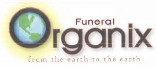 FUNERAL ORGANIX FROM THE EARTH TO THE EARTH logo