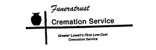 FUNERATRUST CREMATION SERVICES GREATER LOWELL'S FIRST LOW-COST CREMATION SERVICE logo